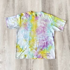 Takashi Murakami x Billie Eilish Uniqlo tee hand-dyed Size S